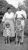 Albert Adolph Dannenberg and Elisa Carolina Schliesing and their Grandchildren Elaine Thelma and Thomas Adolph Moore.  San Antonio, Bexar County, Texas 1938.